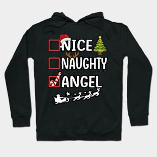 nice naughty angel Hoodie